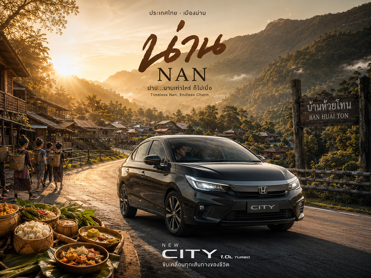 แนะนำ บริการรถพาเที่ยวพร้อมคนขับ รถเก๋ง นั่งสบายตะลุยเมืองน่าน ราคาเป็นกันเอง